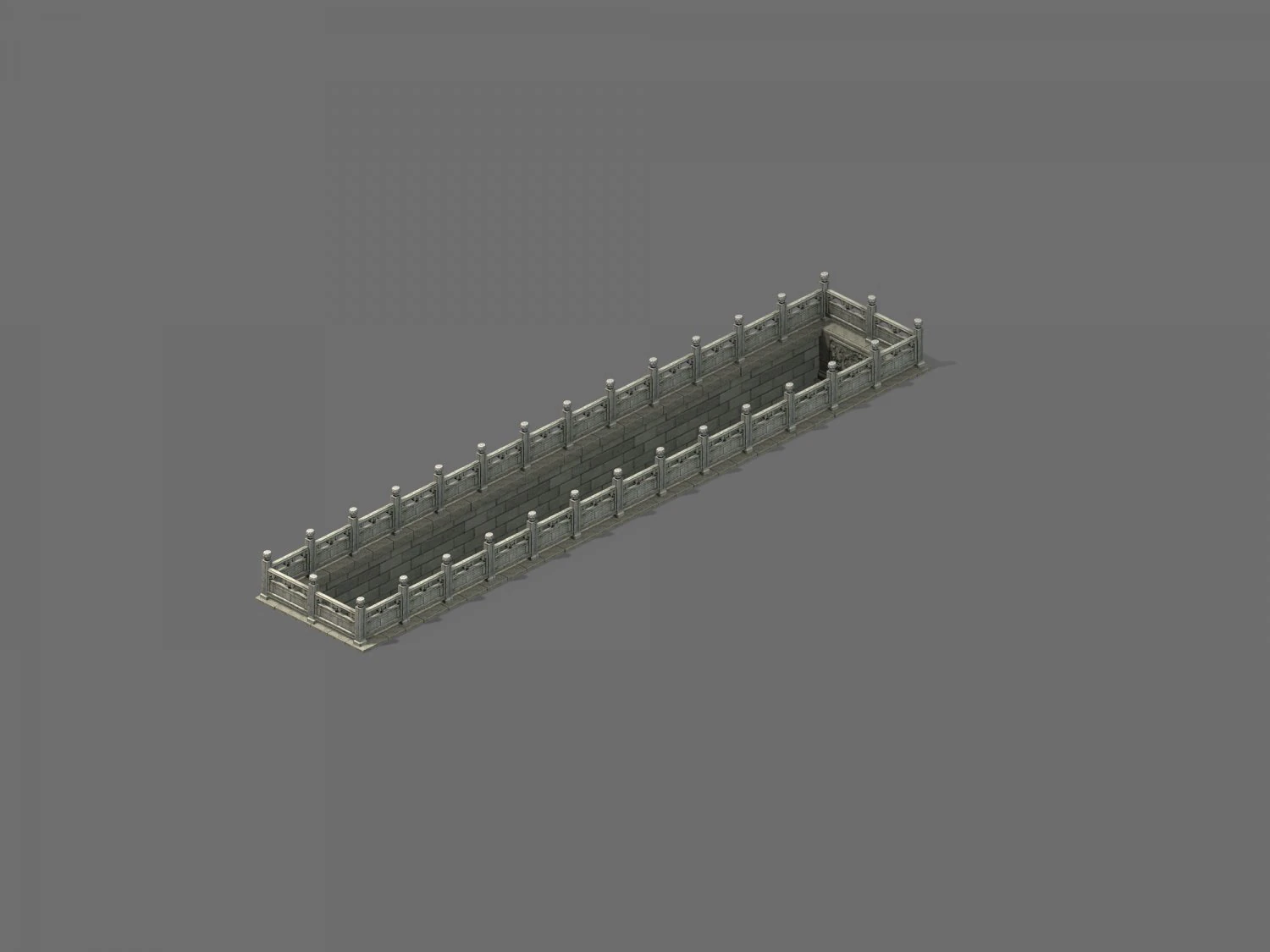 xian-pool 12 3D Model .c4d .max .obj .3ds .fbx .stl .blend