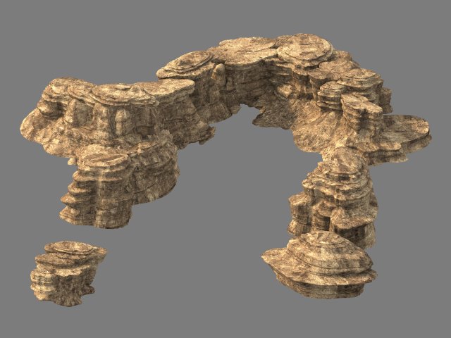 natural landscape-wuzhishan 12 3D Модель .c4d .max .obj .3ds .fbx .stl .blend 