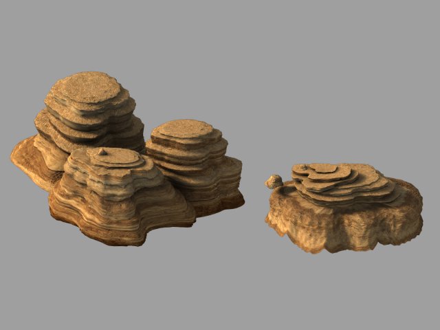 natural landscape-wuzhishan 32 3Dモデル .c4d .max .obj .3ds .fbx .stl .blend 
