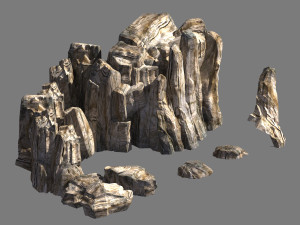 natural landscape-wuzhishan 41 3D Модель