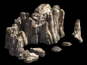 natural landscape-wuzhishan 41 3D Model