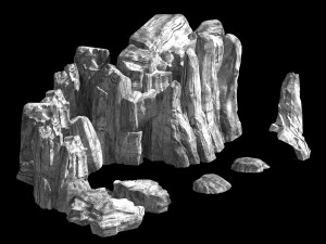 natural landscape-wuzhishan 41 3D Model