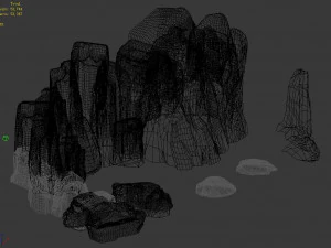 natural landscape-wuzhishan 41 3D Model
