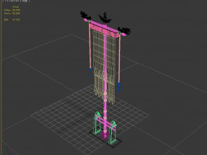 the big dipper-flag 13 3D Model