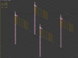 the big dipper-flag 17 Model 3D