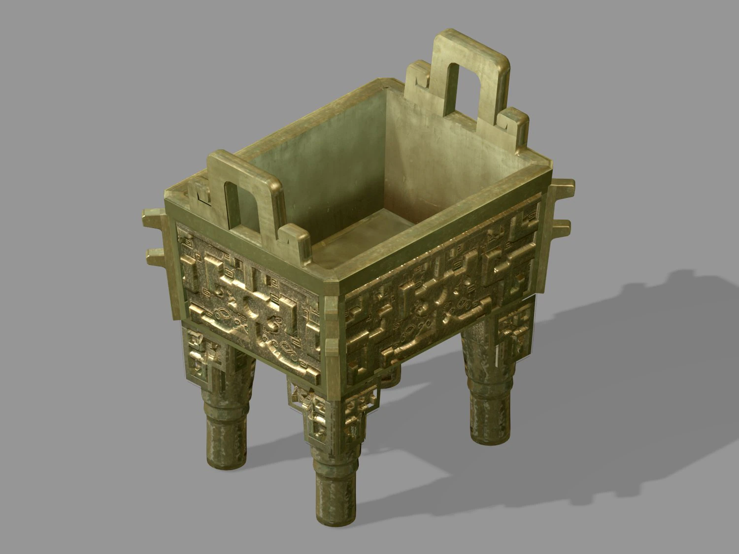 cheng yaojin-ding 3D Model .c4d .max .obj .3ds .fbx .stl .blend
