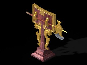 cheng yaojin-shelf knife 3D 모델