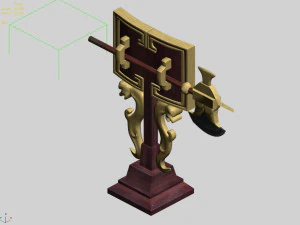 cheng yaojin-shelf knife 3D Model