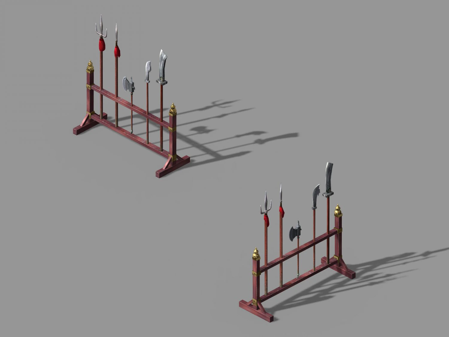 cheng yaojin-shelf knife 2 3D Model .c4d .max .obj .3ds .fbx .stl .blend 