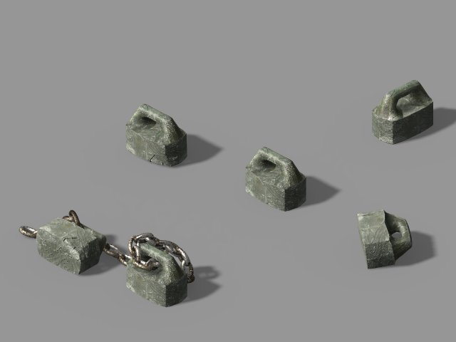 cheng yaojin-shelf knife 3 3Dモデル .c4d .max .obj .3ds .fbx .stl .blend 