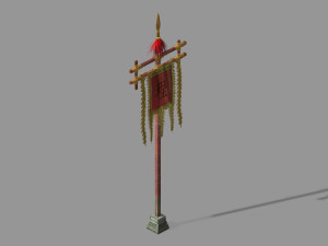 cheng yaojin-flag 1 3D 모델