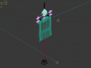 cheng yaojin-flag 1 Modello 3D