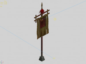 cheng yaojin-flag 1 Modello 3D