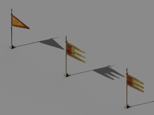 cheng yaojin-flag 2 3D Модель