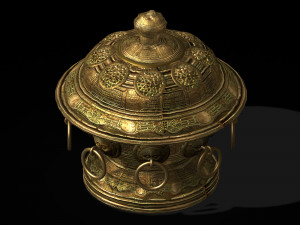 cheng yaojin-censer 03 3D Model
