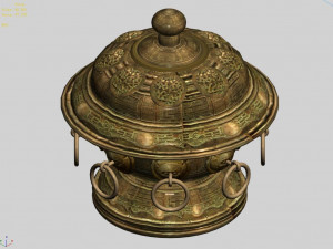 cheng yaojin-censer 03 3D Model