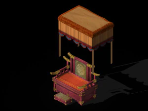 cheng yaojin-chair knot 3D Model