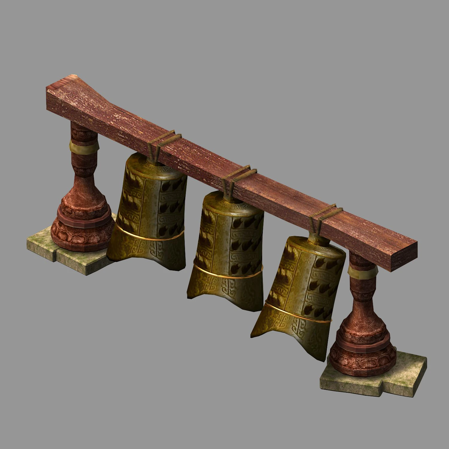props-musical instruments-chimes 3D Model .c4d .max .obj .3ds .fbx .stl .blend 