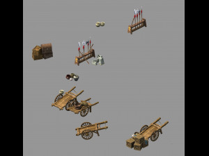 props-trolley-weapon 3Dモデル