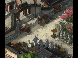 props-trolleys-hawkers-treasure boxes Model 3D