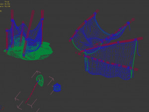props-fisherman-fishing net 3D Модель