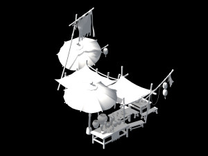 east city-tea shop 3D 模型