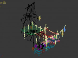 east city-tea shop 3D Model