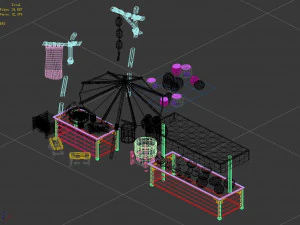 east market-tofu stand 3D Model