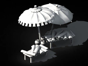 dongshi-cloth booth 3D Model