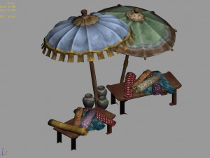 dongshi-cloth booth 3D Model