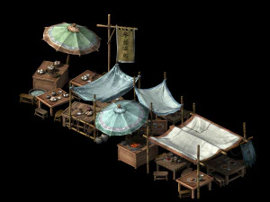 east city-bakery 3D Model
