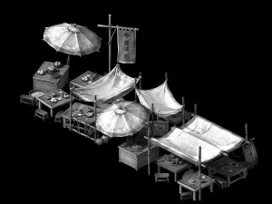 east city-bakery 3D Model
