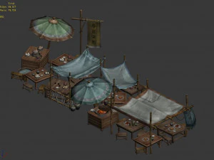 east city-bakery 3D Model