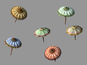 east city-umbrella 3D Model