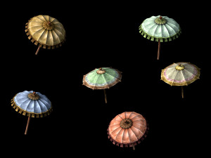 east city-umbrella 3D Model