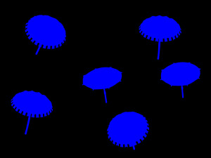 east city-umbrella 3D Model