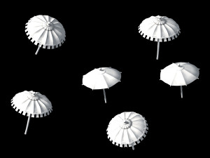 east city-umbrella 3D Model