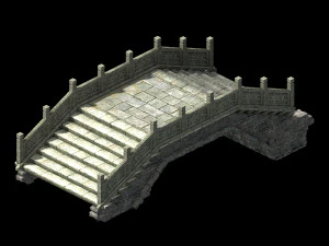 dongshi-stone bridge 3D Model
