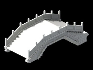 dongshi-stone bridge 3D Model