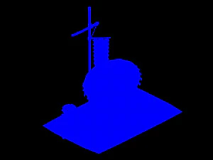 east city-fruit stand 01 3D Model