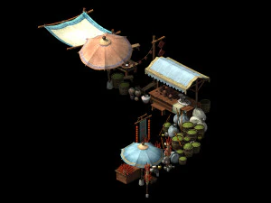 dongshi-candied haws-tea 3D Model