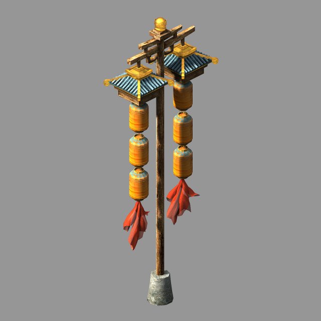 east city-stage street light Modelo 3D .c4d .max .obj .3ds .fbx .stl .blend 