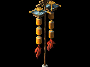east city-stage street light Modelo 3D