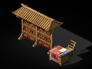 dongshi-yuelao temple props-matchmaker 3D Model
