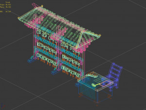 dongshi-yuelao temple props-matchmaker 3D Model