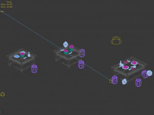 tavola dei vini premium 54 Modello 3D