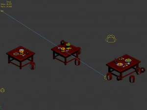 tavola dei vini premium 54 Modello 3D