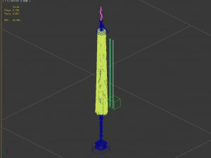 canopy-flag 31 3D Model