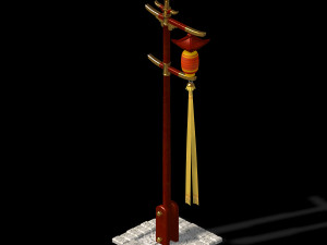 street light-lighting-light-xia bing 3D मॉडल