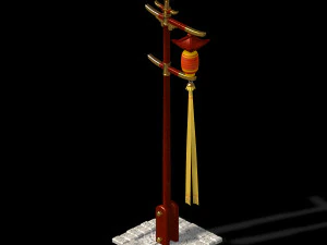 street light-lighting-light-xia bing 3D Model